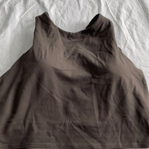 Athleta crop top medium support size L